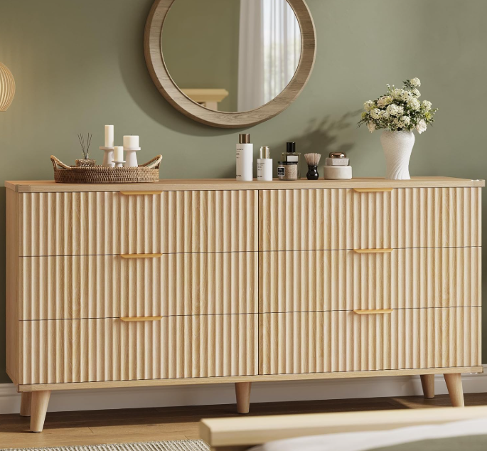 Boho Fluted Dresser